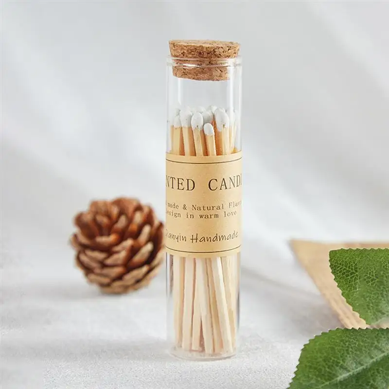 20 Buah Sampel Botol Spesimen Tampilan Botol Kaca Cocok Botol dengan Gabus 50Ml