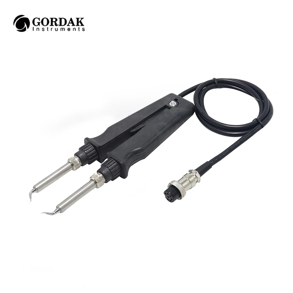 GORDAK 902 BGA Rework สถานีบัดกรีไฟฟ้าคู่ความร้อนคลิปบัดกรีแหนบเหล็ก Desoldering เครื่องมือ