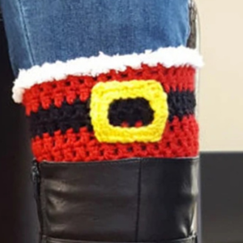 スノーフレーク付きニットレッグウォーマー,フットカバー,ウールソックス,クリスマスデコレーション,カラーコーディネート,暖かい,秋冬,1ペア