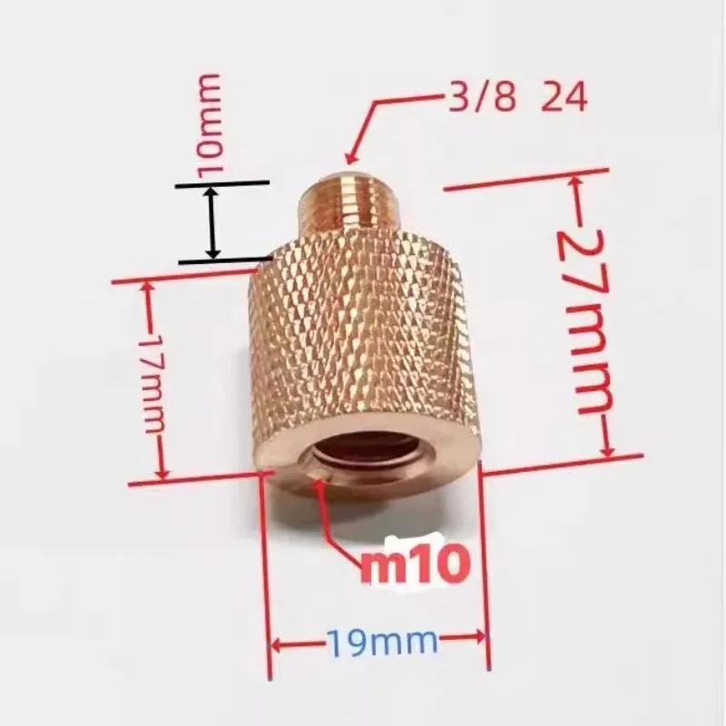 1 Stück M10 auf 3/8 3/8 auf M10 Stecker-Adapter für JPC-Antenne