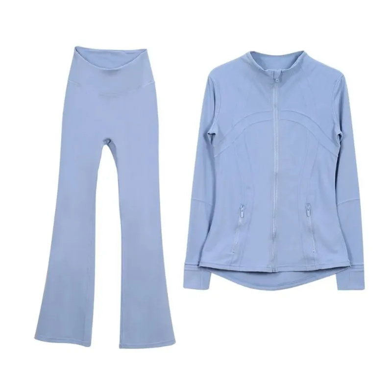 L310 Women Yoga Outfit Two PCS Suits Long Pants