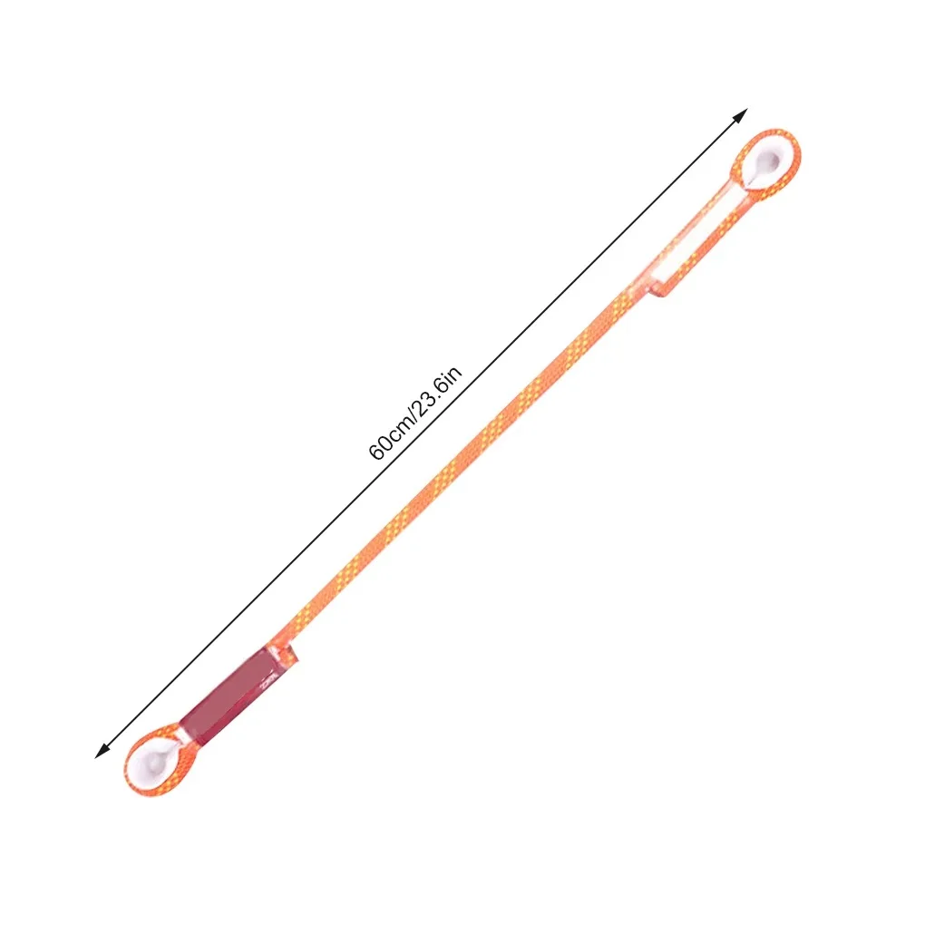Cordón para escalada en roca al aire libre, cuerda estática de 10,5mm, 20kN, protector de ojo a ojo, cordón precocido, eslinga, equipo de montañismo