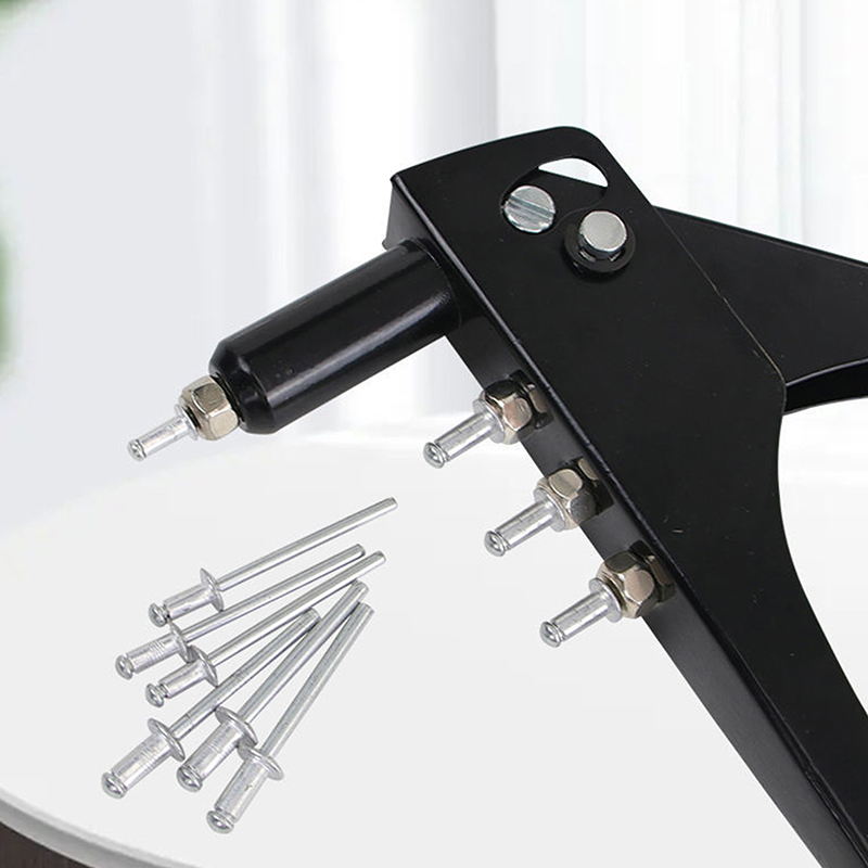 Zware Klinkhamer Set, Pop Klinknagel Pistool En 150 Stuks Blindklinknagels Assortiment Kit Handgereedschap Klinknagel Moer Tool