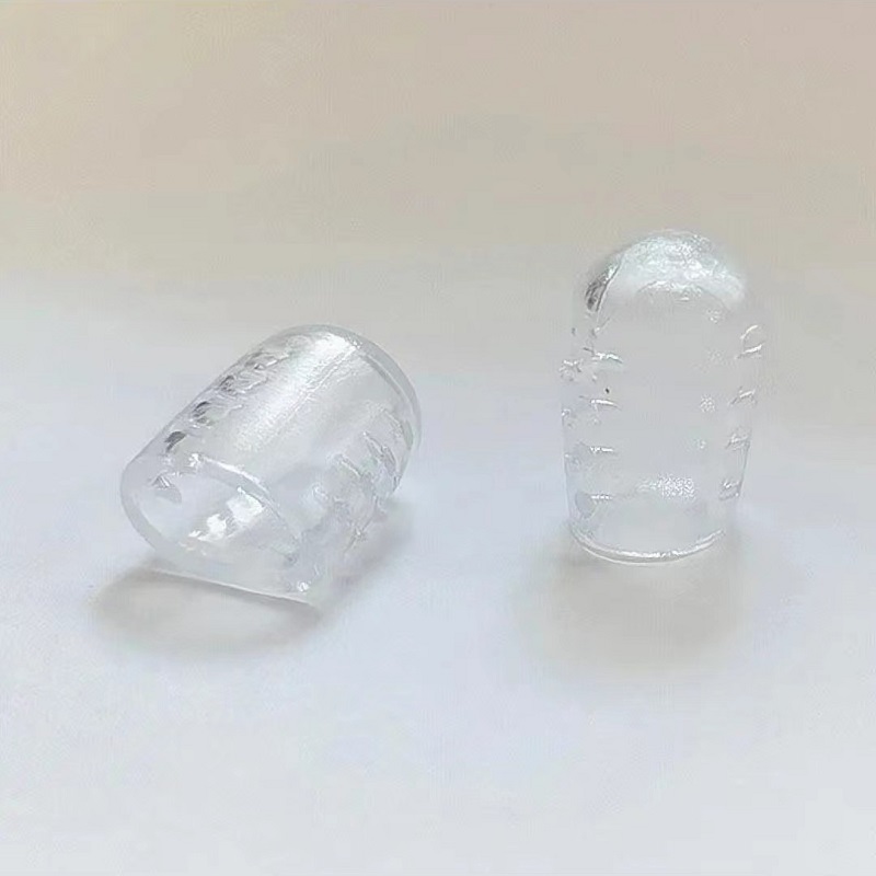 10 Uds. De punteras de silicona, Protector de dedos transpirable antifricción, previene ampollas, punteras, protectores de cubierta, cuidado de los pies