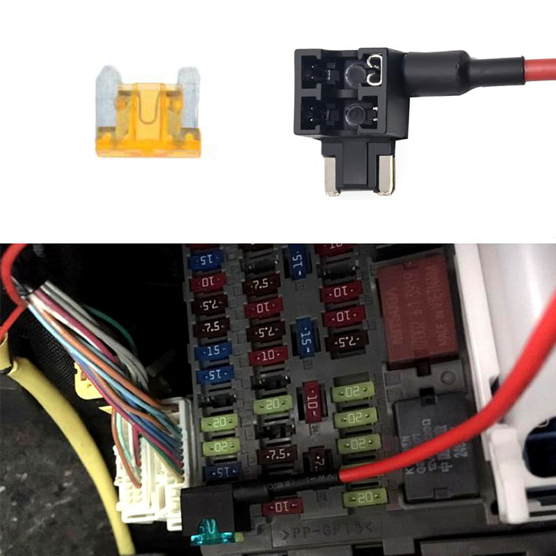 100 ピース/ロット車のトラックのマイクロブレードヒューズ 3A 5A 7.5A 10A 15A 20A 25A 30A AMP プラスチックボックス詰め合わせとクリップ