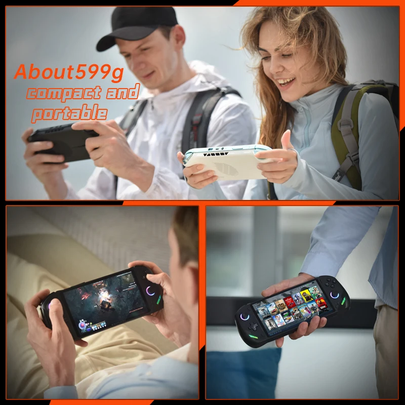 Onexfly 7 Inch 120 Hz Handheld PC Game Console AMD R7-8840U Pocket Laptop Steam 3A Game Win11 Computer OneXplayer Official Store