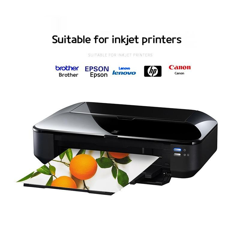 A4ホワイト段ボール両面マットコーティング紙250g 300gインクジェット印刷名刺紙印刷用品