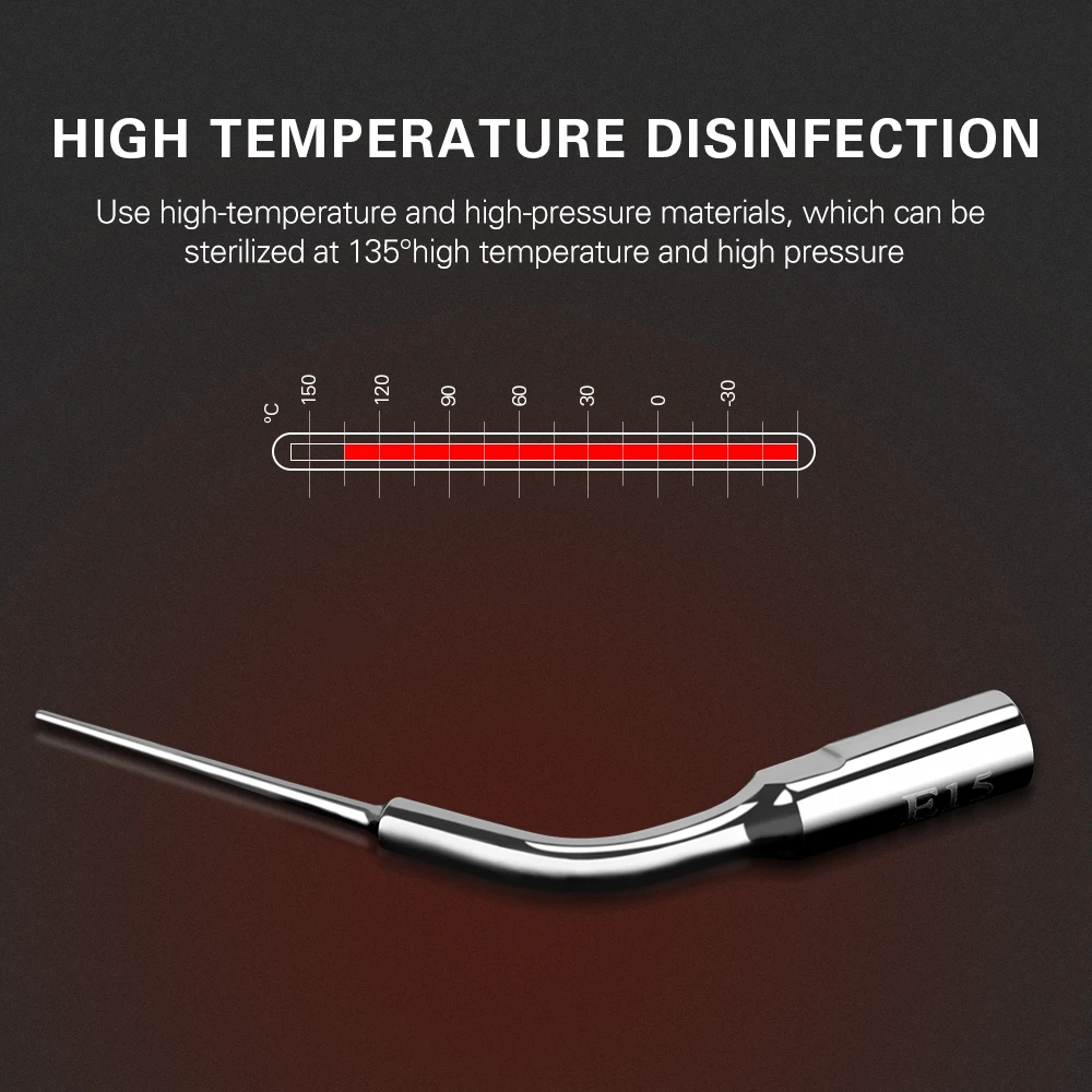 AZDENT 5pcs Dental Scaler TIP Fit สําหรับ EMS/WOODPECKER/SATELEC/DTE/NSK Ultrasonic Scaler Handpiece ทันตกรรม Ultrasonic Scaling เคล็ดลับ