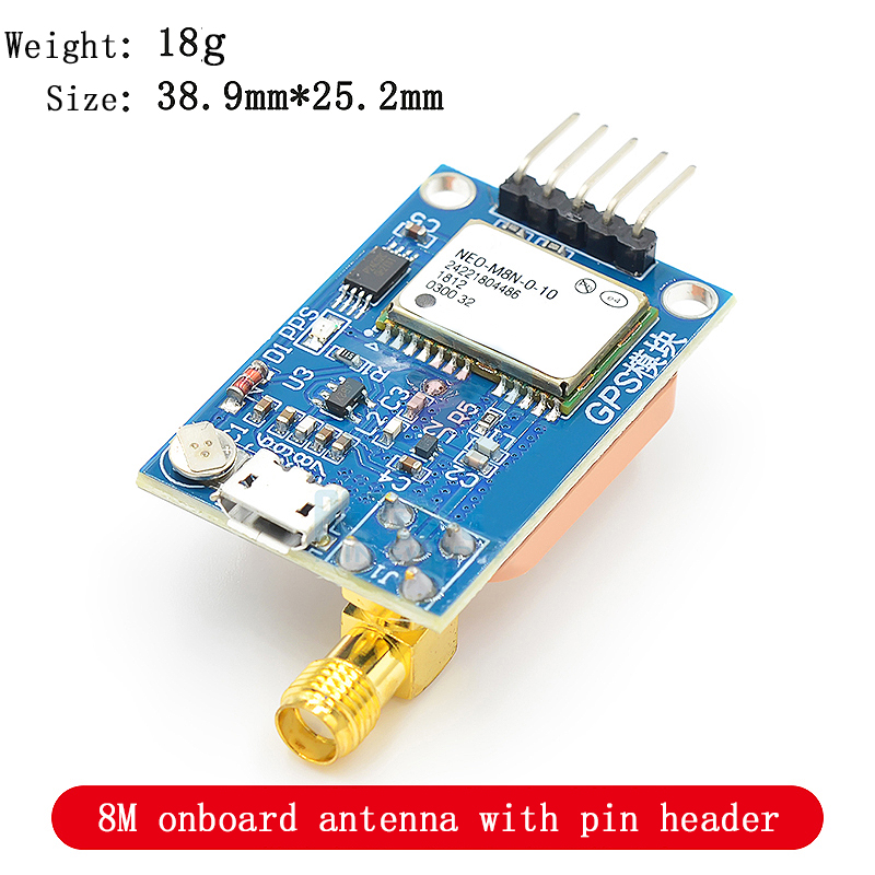 Módulo GPS micro USB NEO-6M NEO-7M NEO-8M posicionamento por satélite 51 single-chip para rotinas Arduino STM32