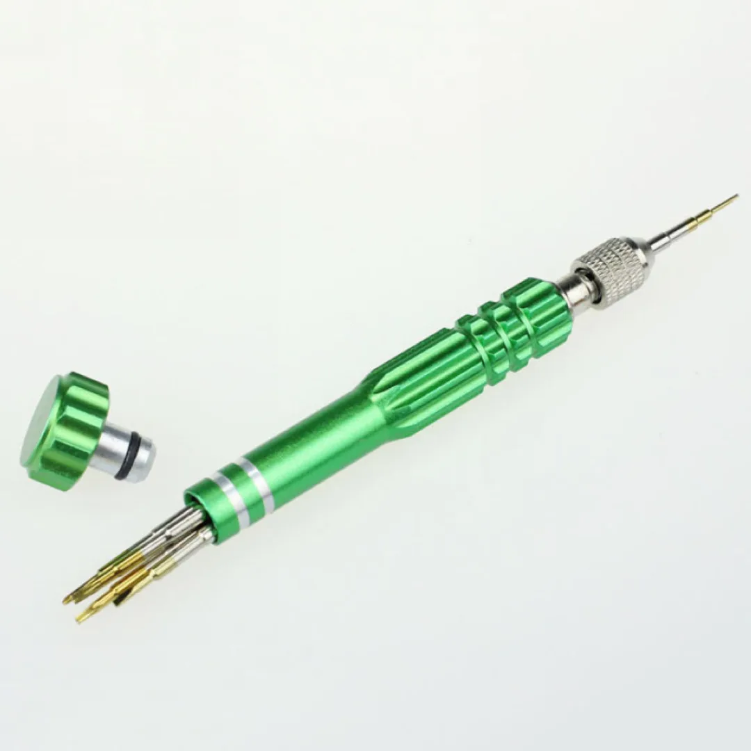 5 in 1 Precision Watch Glasses Maintennance Phone Repair Screwdriver Open Tool Set Kit