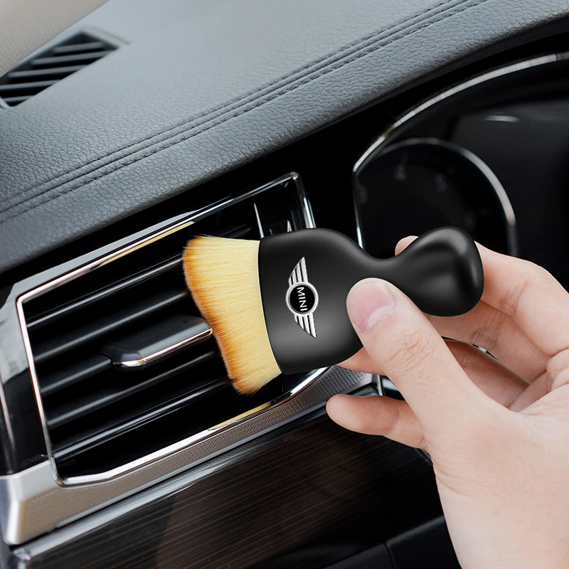 ภายในรถเครื่องมือทําความสะอาด Dashboard Air Outlet แปรงนุ่มสําหรับ MINI Cooper One S Clubman R50 R53 R56 R60 F55 F56 R57 R58 R59