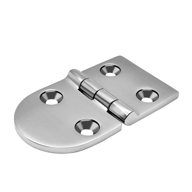 Stainless Steel Casting Hinge Flat Hinge Cabinet Doors For Windows 4 / 6 Holes Cast Strap Deck Hinge for Boat Hardware