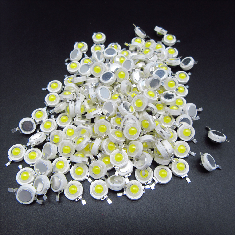 10pcs 1W 3W High Power LED Light-Emitting Diode LEDs Chip SMD Warm White Red Green Blue Yellow For SpotLight Downlight Lamp Bulb