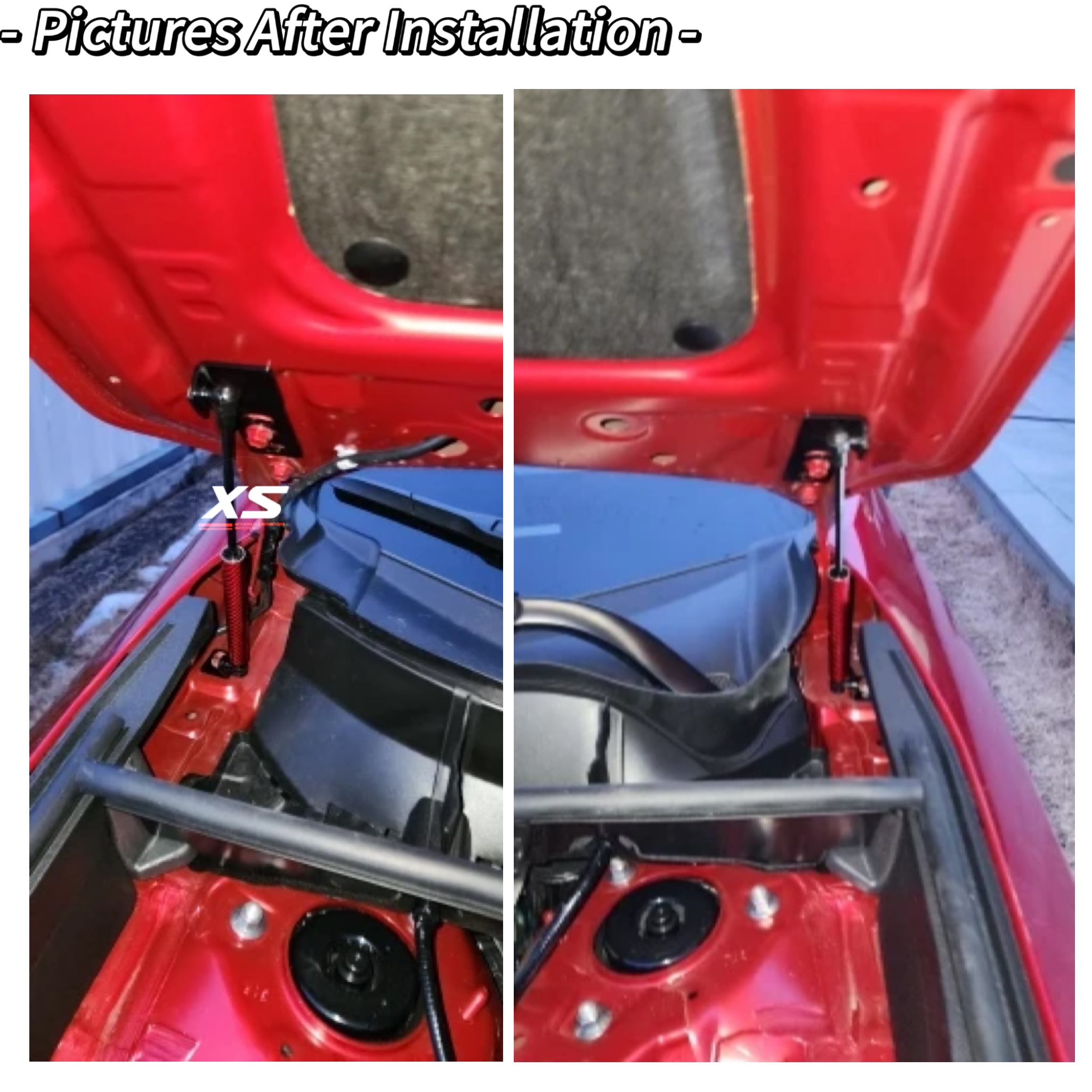 ボンネットフードストラットトヨタ RAV4 XA50 2019 2020 2021 2022 2023 2024 2025 変更ダンパーリフトサポートショックアブソーバーピストンロッド