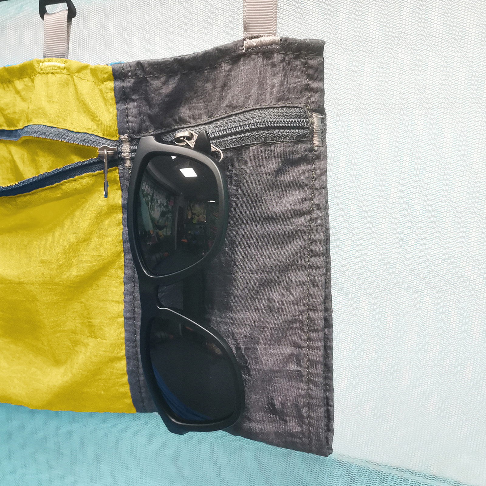 Bolsa de almacenamiento multiusos para Hamaca, organizador de accesorios para acampar, mochilero, pesca, deportes al aire libre, natación