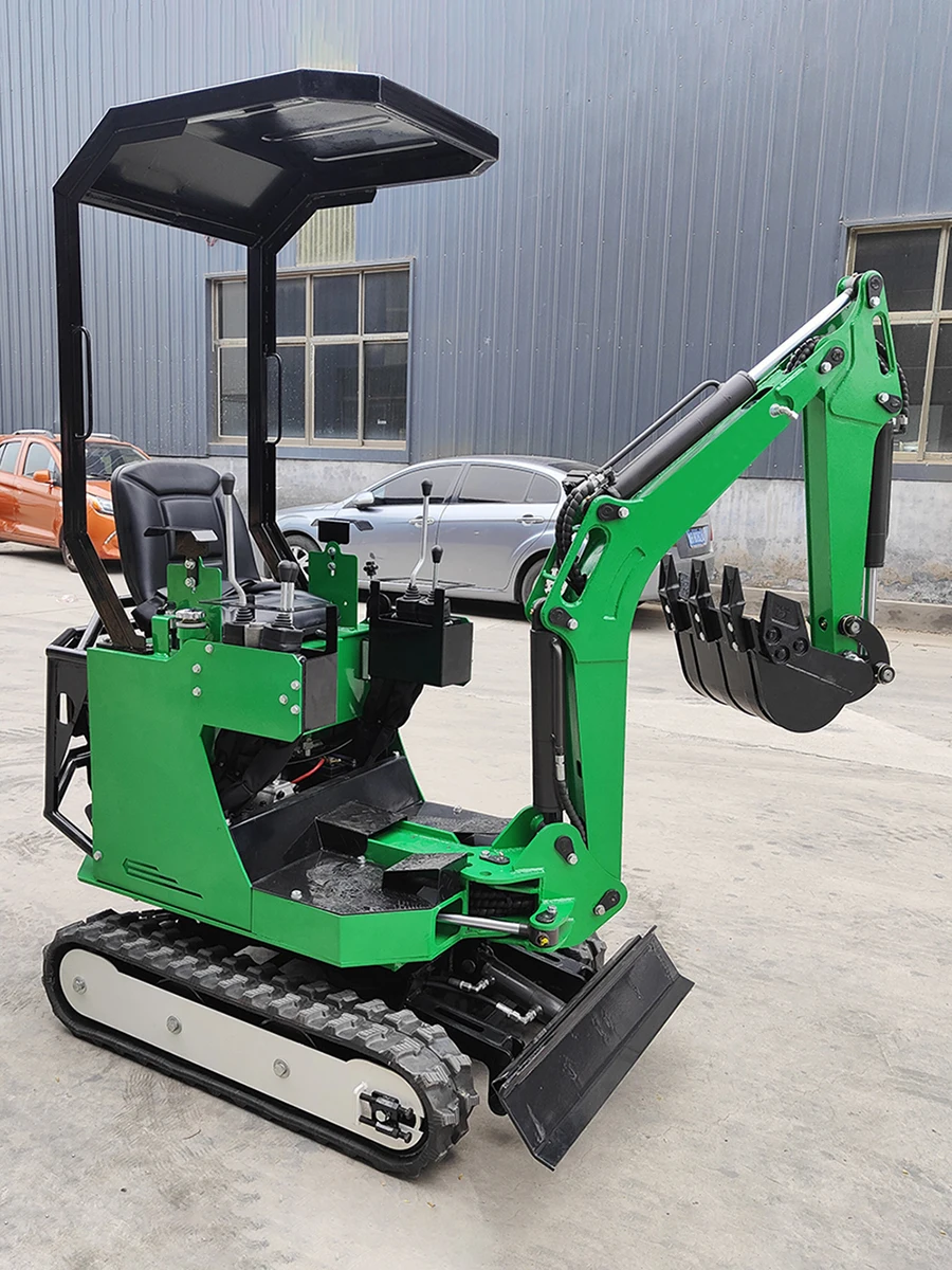 0.8 Ton Mini Excavator Small Bagger Backhoe With Boom Swing Euro 5 Engine Mini Digger Customization For Sale