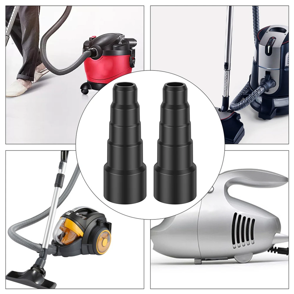 Universal Vacuum Cleaner Hose Adapter Converter 5 Layer Vacuum Hose Connector Reusable Plastic Brush Suction Head Connector