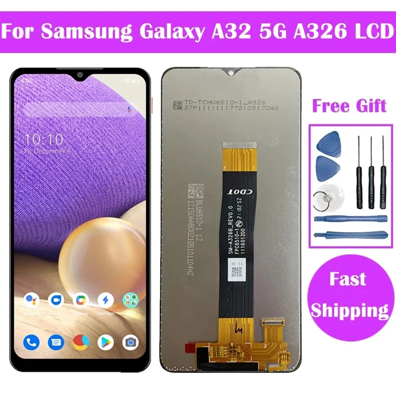 Incell สําหรับ Samsung Galaxy A32 4G LCD SM-A325F SM-A325M จอแสดงผลหน้าจอสัมผัสสําหรับ Samsung A32 5G จอแสดงผล SM-A326B