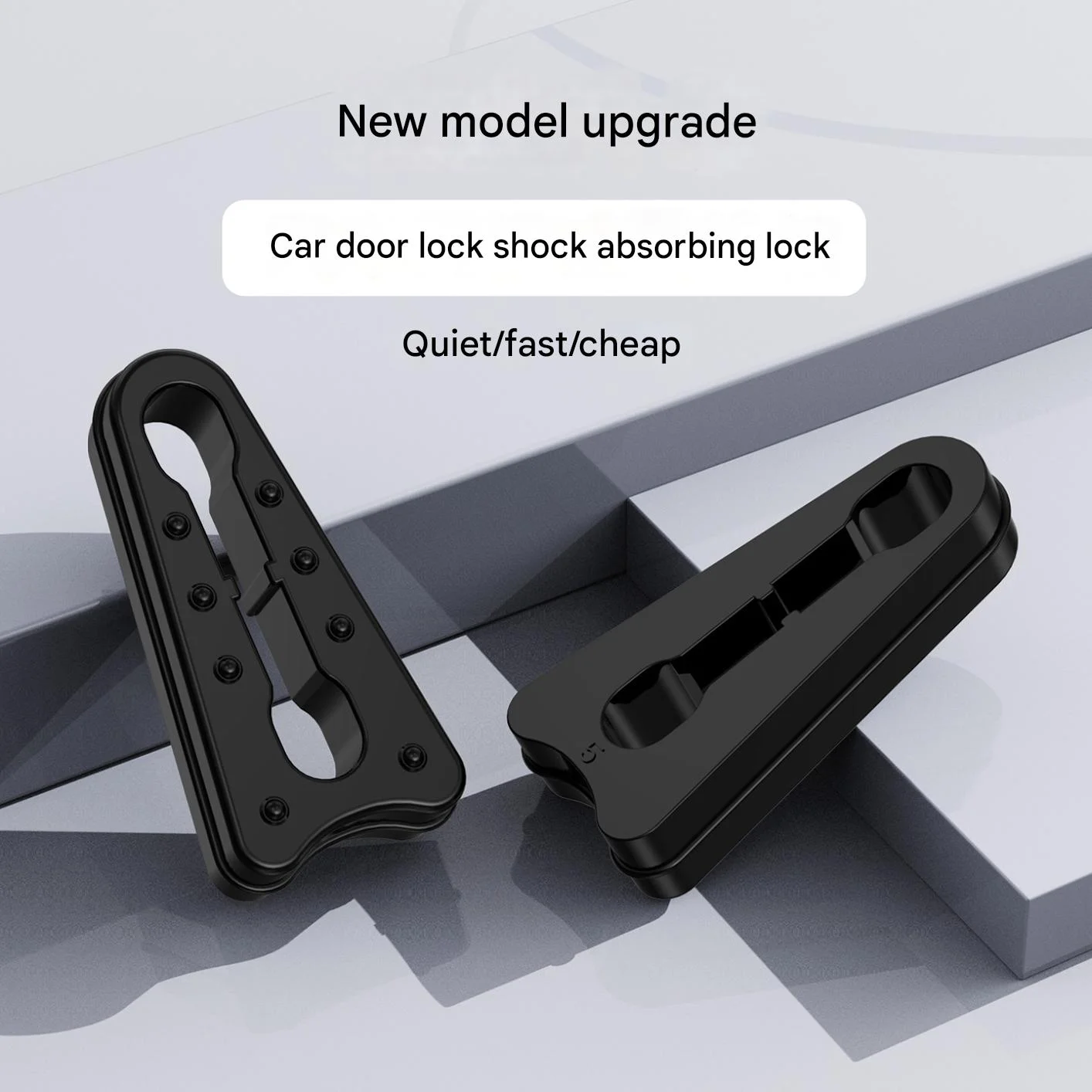 Fechadura da porta do carro som deadener amortecedor amortecedor fechadura da porta do carro amortecimento para vw para audi para skoda para assento