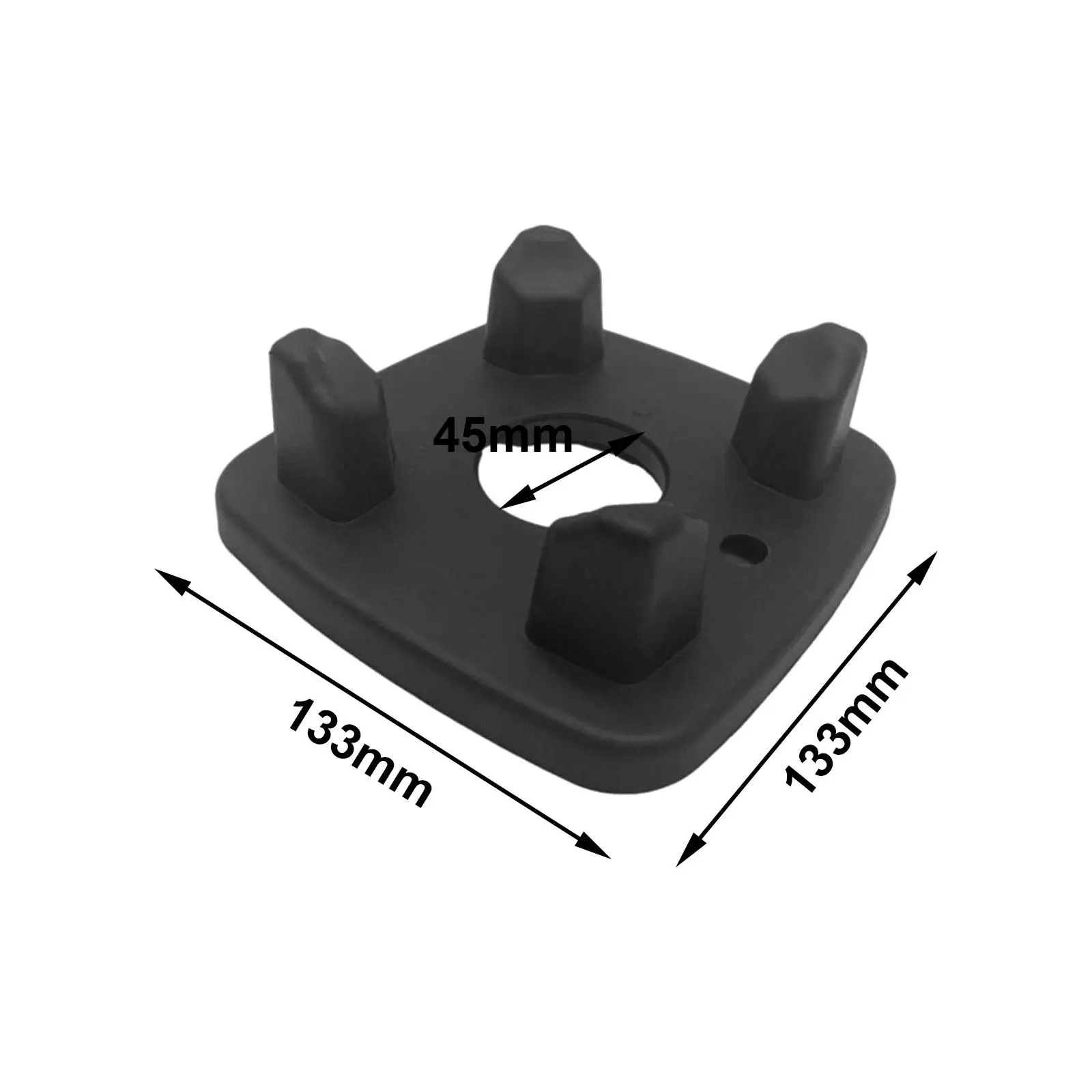 Blender Centering Pad Blender Accessories Rubber Sound Noise Reducing Replacement Parts for Ice Shavers Smoothie Machines Juicer