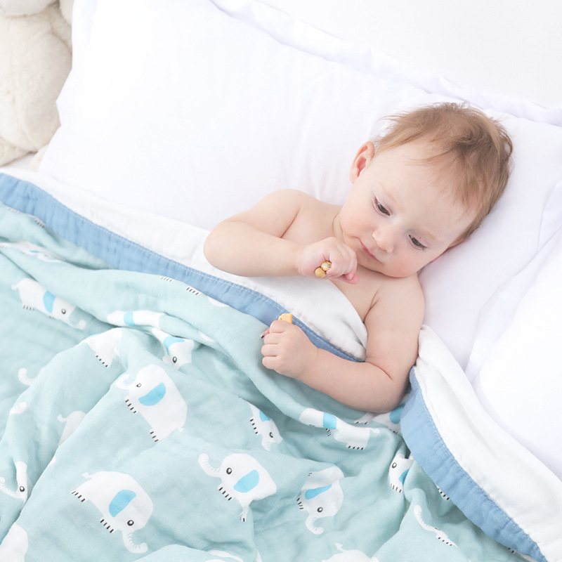 110x110cm 120x150cm 6 camada de musselina menino menina crianças cobertor de sono swaddle toalha de banho 100% algodão recém-nascido envoltório cobertor do bebê