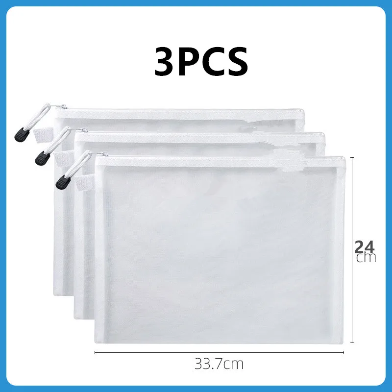 Toy storage bag Children's building blocks small toys special sorting bag bag transparent mesh gauze zipper mesh bag