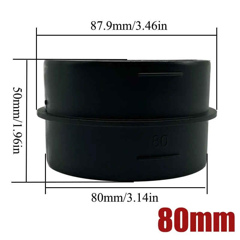 42 ミリメートル 60 ミリメートル 75 ミリメートル 90 ミリメートル車のヒーターダクト減速ホースチューブコネクタパイプジョイナー Eberspacher ベバストディーゼルパーキングヒーター