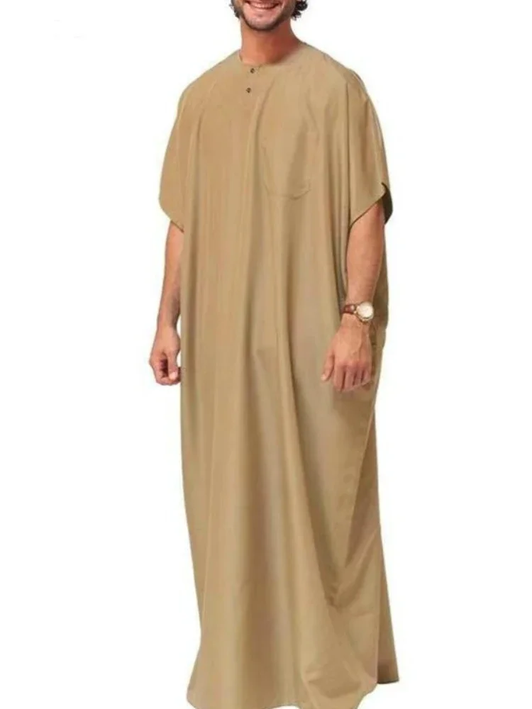 Мусульманский мусульманский костюм Jubba Thobe длинный халат Abayas Саудовский мусульманский Abaya марокканский кафтан мусульманская одежда Дубай Арабский