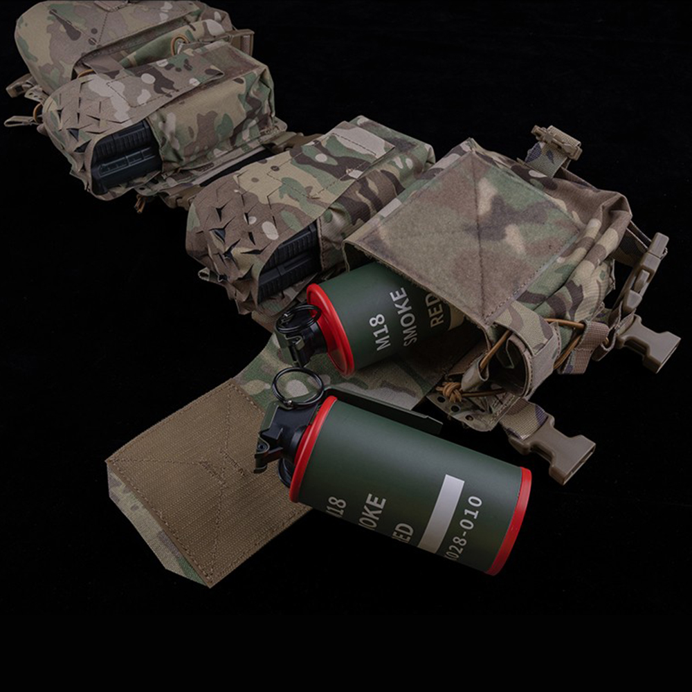 ハンドヘルド M18 煙爆弾ダミーモデル、陸軍ファン静的手榴弾モデル貯蔵タンクおもちゃ、映画の小道具屋外ペイントボールゲーム用