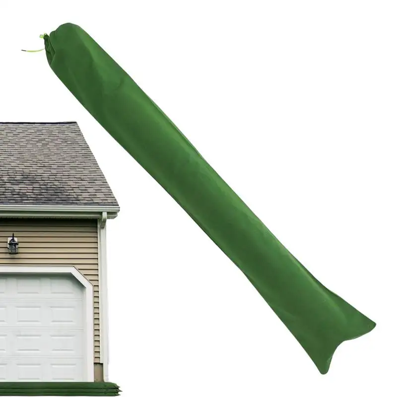 Flood Protection Sandbag Tube Sand Bags Reusable Canvas Tube Sandbags Rain Thickened Prevention Sandbags Flood Barrier 