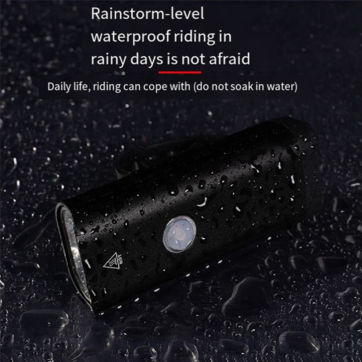 BAAU 2X 自転車ヘッドライト 5 ワットマウンテンバイク 1200 MAh アルミ合金ヘッドライトサイクリング照明ヘッドライト