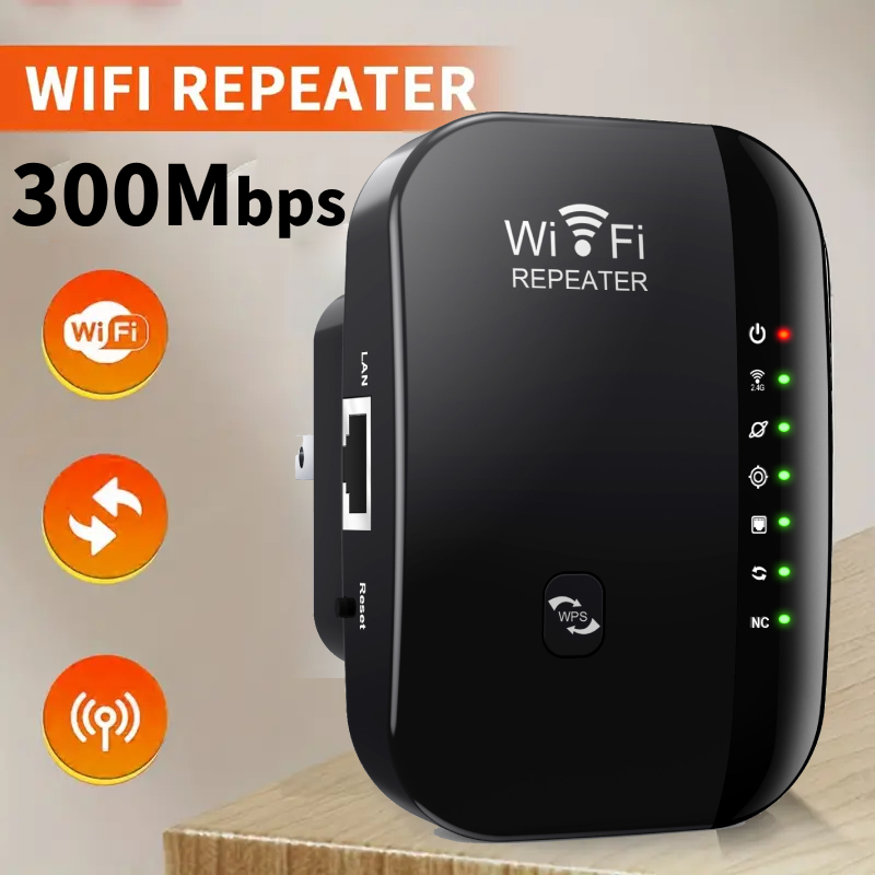 Repetidor WIFI inalámbrico de 300Mbps extensor Wifi remoto amplificador WiFi 802.11N amplificador repetidor WiFi Reapeter Wi Fi