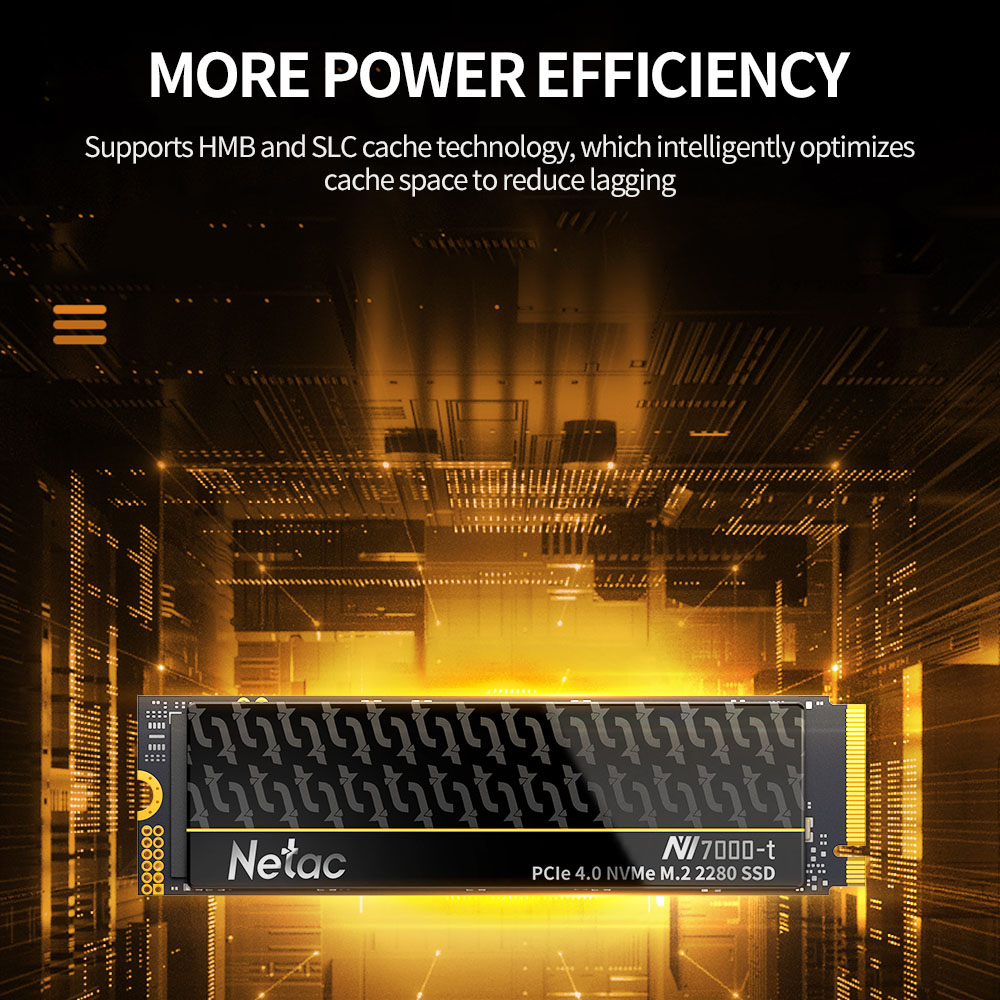 Netac-Unidade interna de estado sólido, SSD M2, NVMe, 1TB, 2TB, 4TB, 512GB, NVMe M.2 2280, PCIe4.0 x 4, PC, PS5, Laptop
