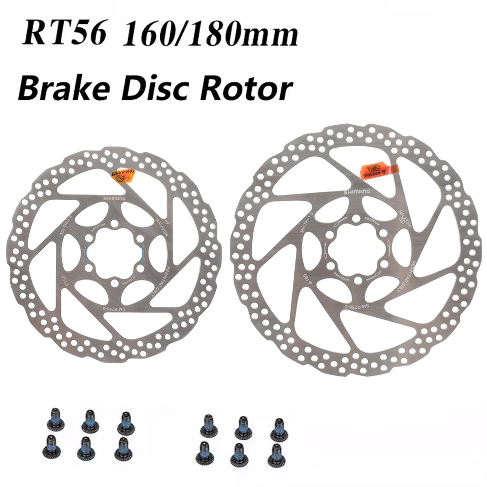 DEORE SM-RT56 MTB Fahrrad Bremsscheibe 6 Bolzen Mountainbikes Disc M610 RT56 M6000 Bremsscheibe 160 MM 180 MM MTB Fahrrad Zubehör
