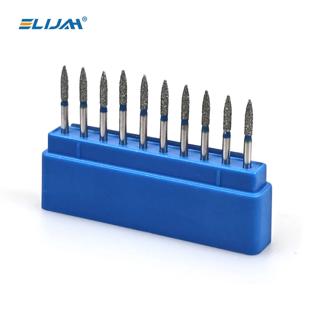 1 Box Dental Diamond Bur Multiple Model Optional Fit For Dental High Speed Handpiece Dental Instrument Tool BR TR Series
