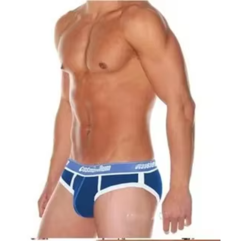Nuevos calzoncillos cómodos y transpirables, calzoncillos deportivos tridimensionales de cintura baja de la serie WJ para hombre