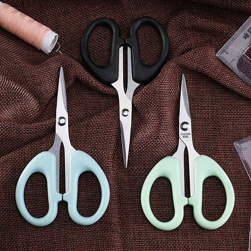 Stainless Steel Student Handmade Scissors Professional Tailor Scissors Paper Cuttings Scissors DIY Sewing Accessory
