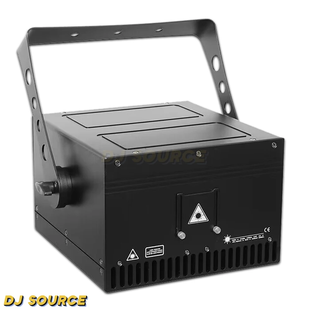 RJ45 + ILDA 6W 8W 10W 12W RGB luz láser a todo Color Control de aplicación efecto de animación DMX512 Dj Fiesta Disco Club efectos de escenario de boda