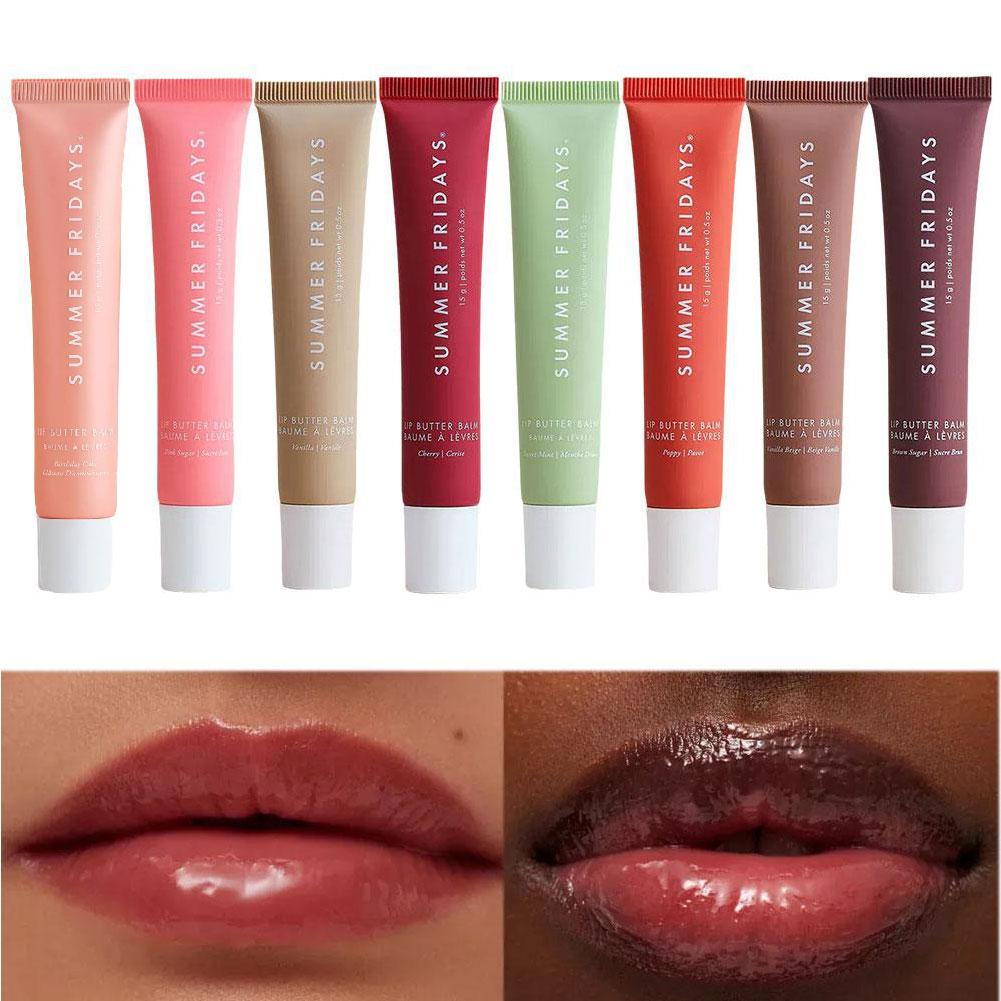Geléia de verão tubo macio espelho brilho labial óleo hidratante transparente lipgloss original cuidados com os lábios colorido feminino maquiagem diária