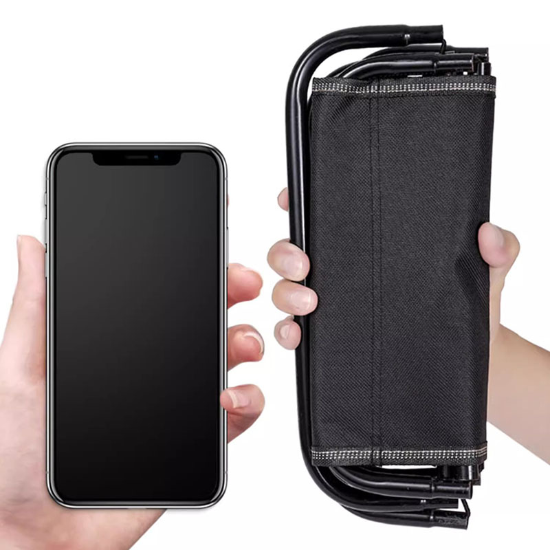 Banco de silla plegable portátil, taburete de pesca, taburete de viaje para acampar, taburetes de caballo, tren, cola de metro, taburetes portátiles, herramienta para exteriores