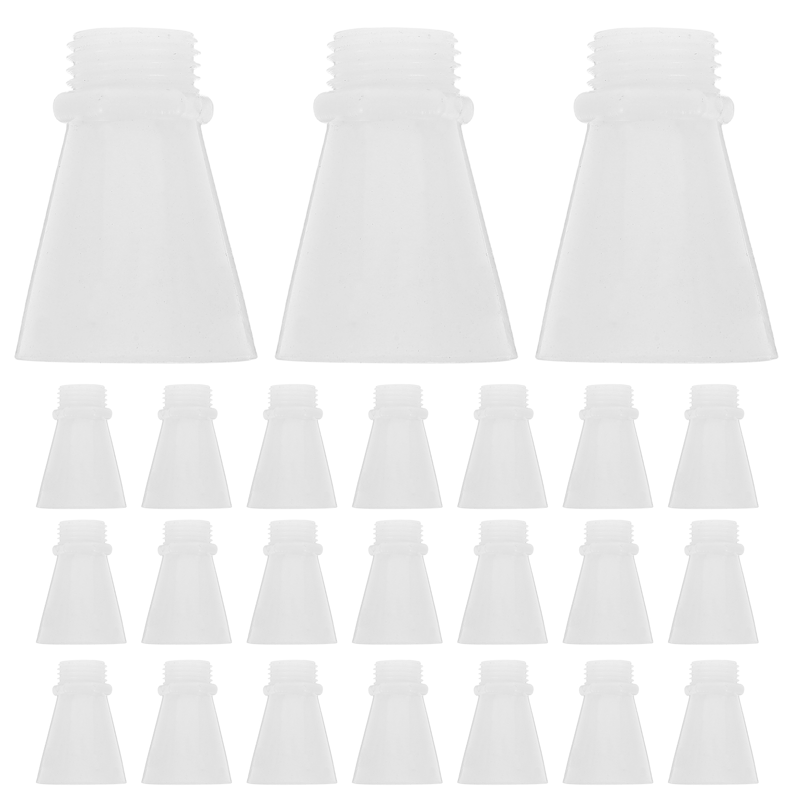 50 ugelli per estintore di ricambio da 1 kg, bocchino per tromba in plastica, leggero, compatto, facile da installare, sicuro