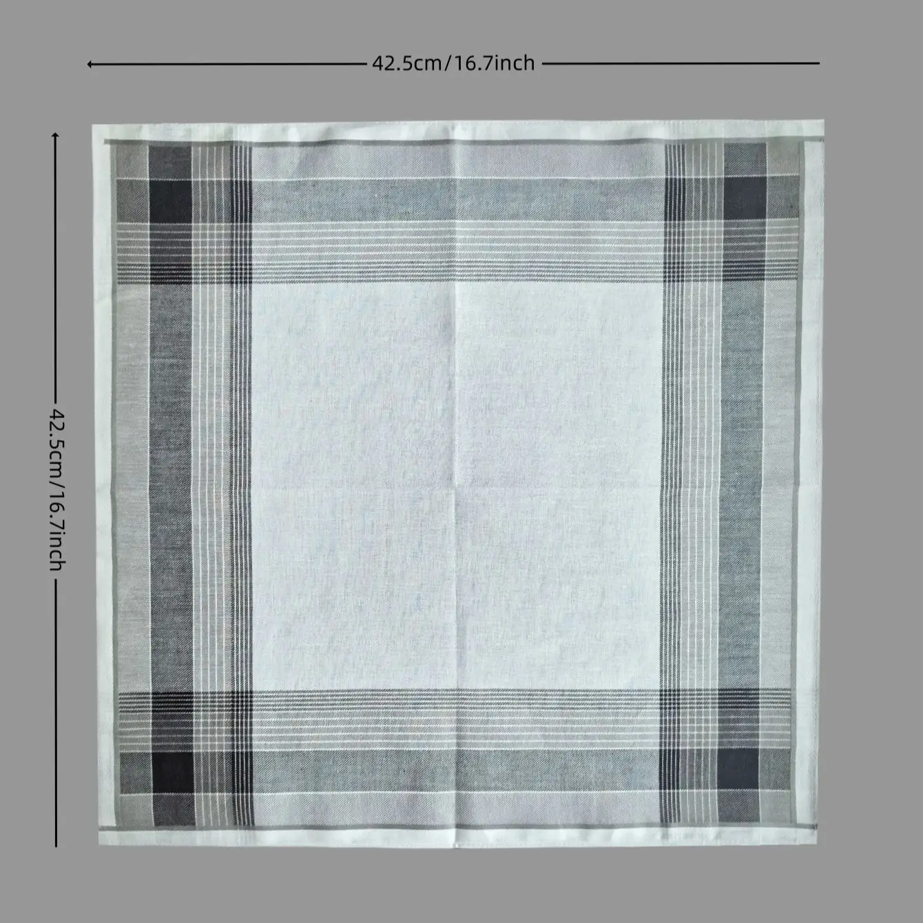 Dünnes Gefühl 16,7 ZOLL Stoff weiches Taschentuch 3PCS Anzug Taschentuch elegant und modisch s Dünnes Feeluit Taschentuch,