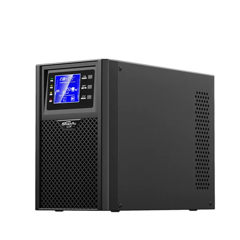 2000VA 1800W Shanpu UPS 순수 사인파 온라인 UPS 전원 공급 장치 UPS 2kva 입력 220V 및 출력 220v