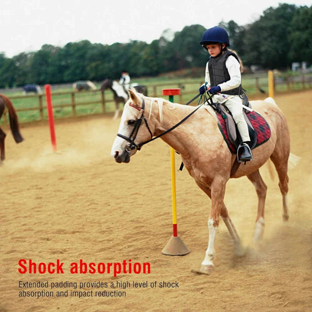 Kinder Training Reitsport Sicherheitsweste Körperschutz Reitweste Ausrüstung Weste Dämpfung Sport Reitausrüstung