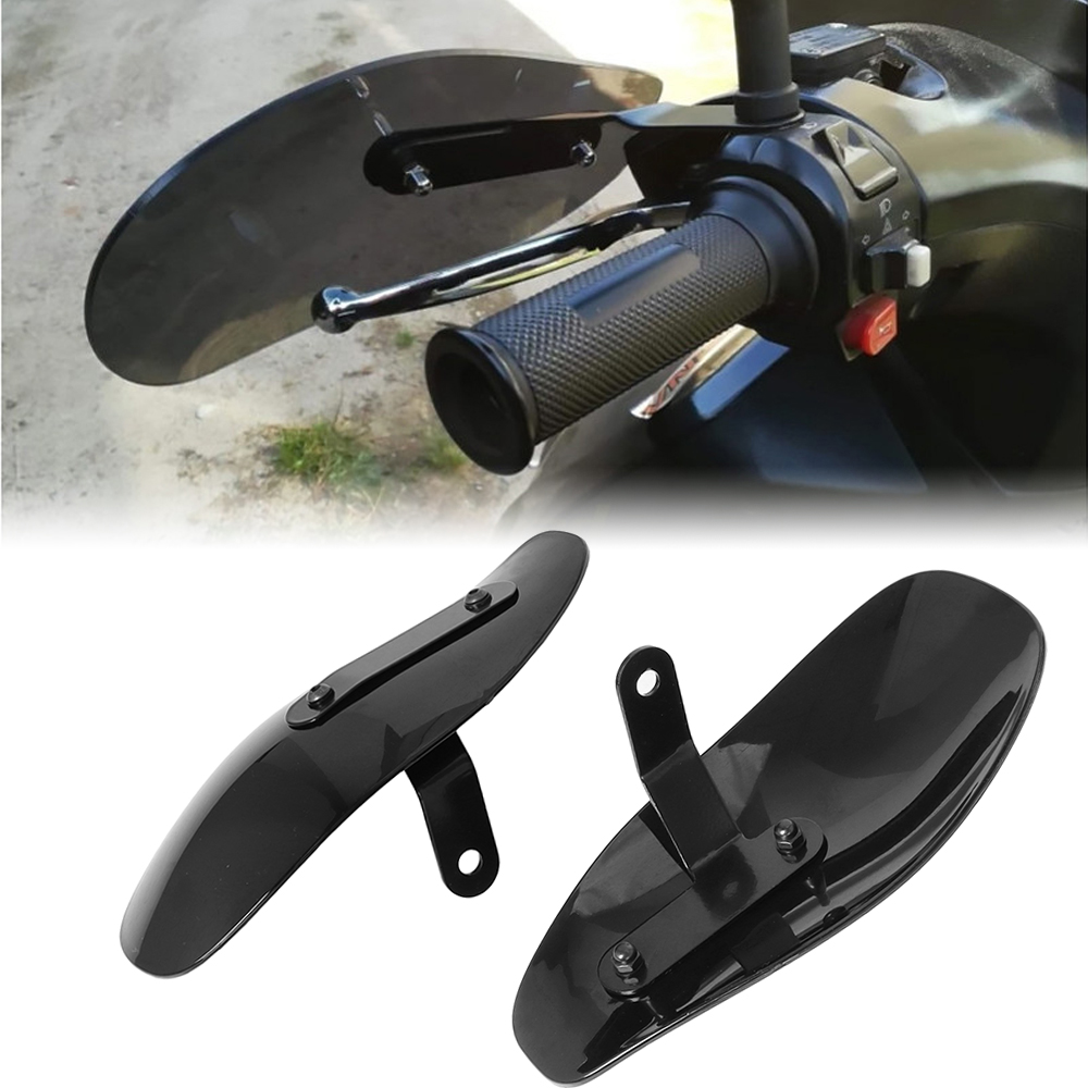 For Harley Honda Yamaha Suzuki Chopper Motorcycle Hand Guard Cold Wind Deflector Shield Hand Protector Shield Falling Protection