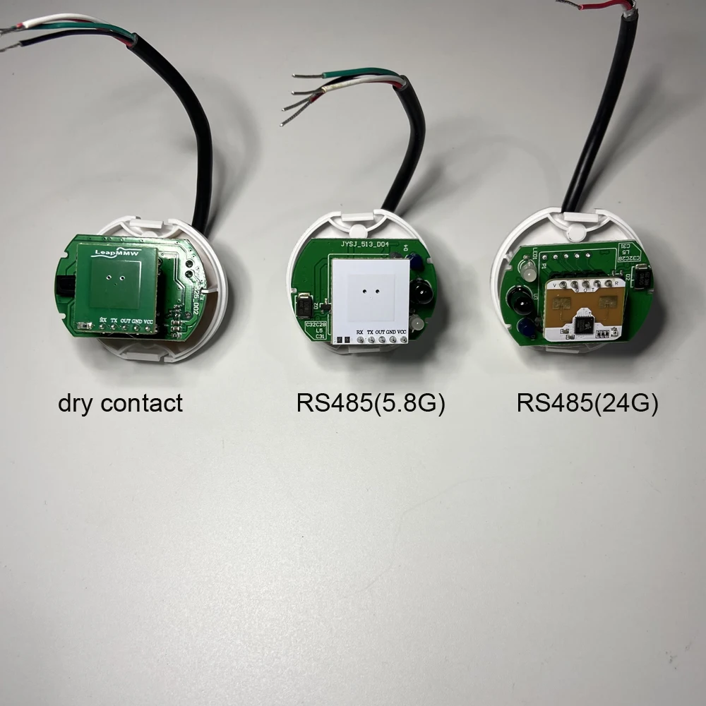 1Pcs Human Presence Detector 5.8/24G Microwave Sensor RS485 Output Life Being Sensor Home Smart Control