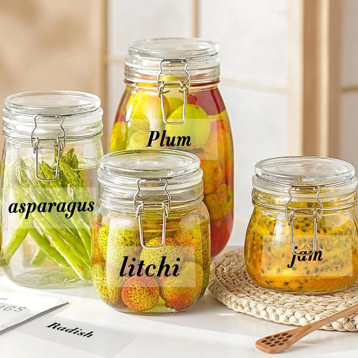 53 mm Thermopapier-Aufkleber für Phomemo/Memoking M02/T02/M04AS/M04S Mini-Drucker für Journal-Foto-Textnotizen