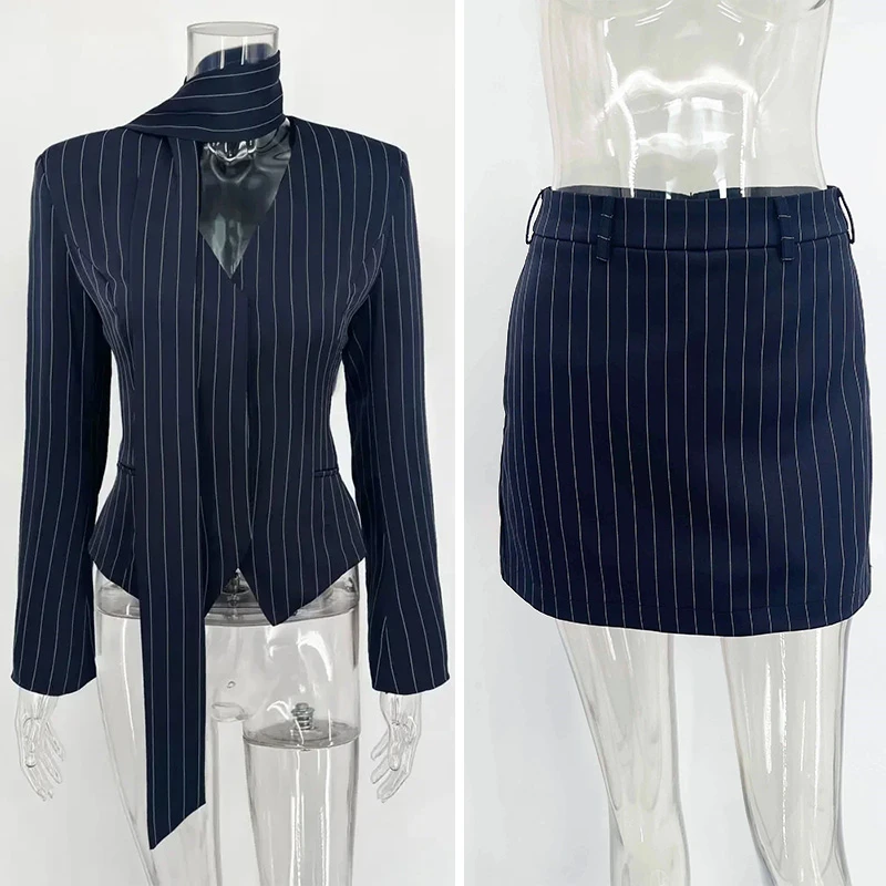 Tuularose 3-częściowy zestaw sukienek dla kobiet Elegancki zestaw sukienek z dekoltem w szpic i wstążką Moda Luksusowy zestaw sukienek dla kobiet na imprezę