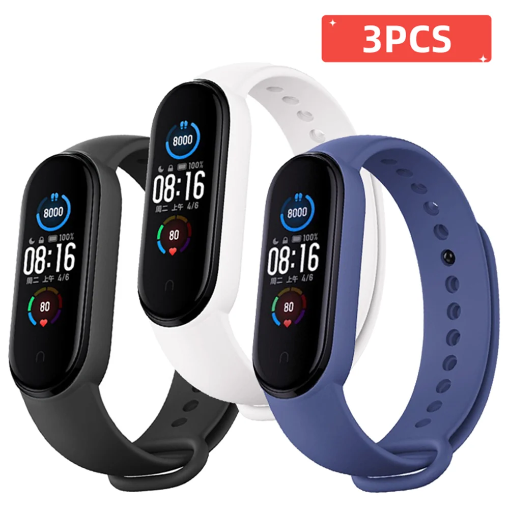 時計ストラップxiaomi mi band 7 6 5 4 3リストバンドシリコンブレスレット手首ストラップmiband 3/4 band5 band6スマートウォッチアクセサリー