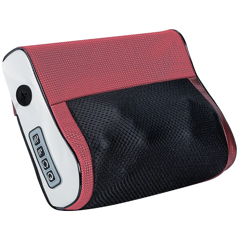 Massageador multifuncional de pescoço e ombros, uma ferramenta doméstica para amassar pescoço e costas com 6 funções de massagem com compressa quente ajustável